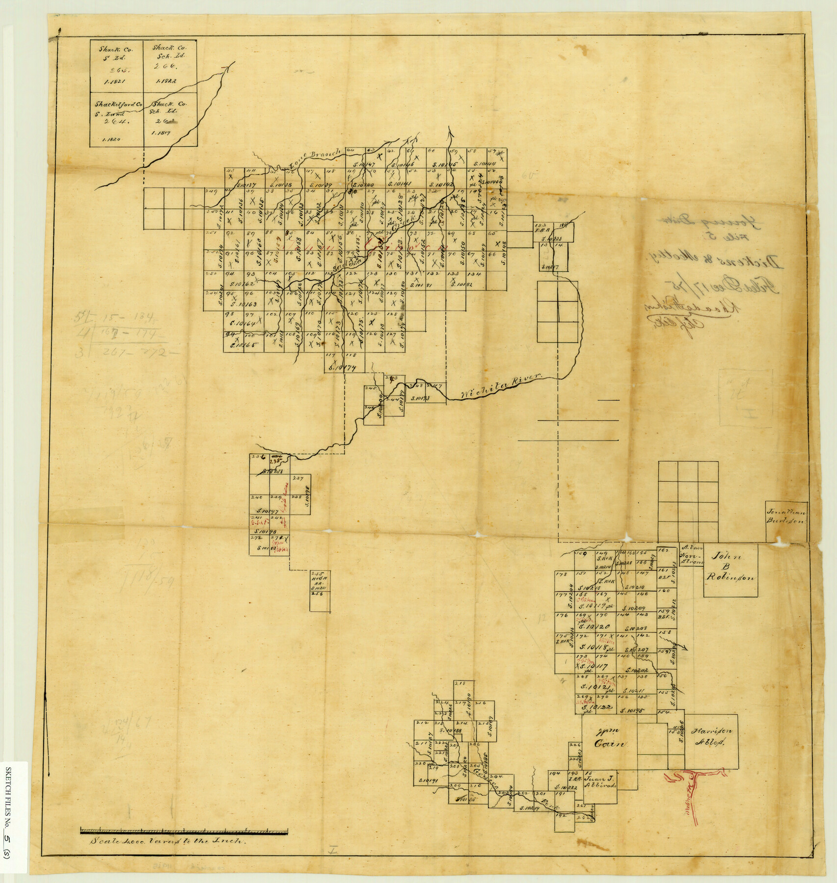 42138, Motley County Sketch File 5 (S), General Map Collection