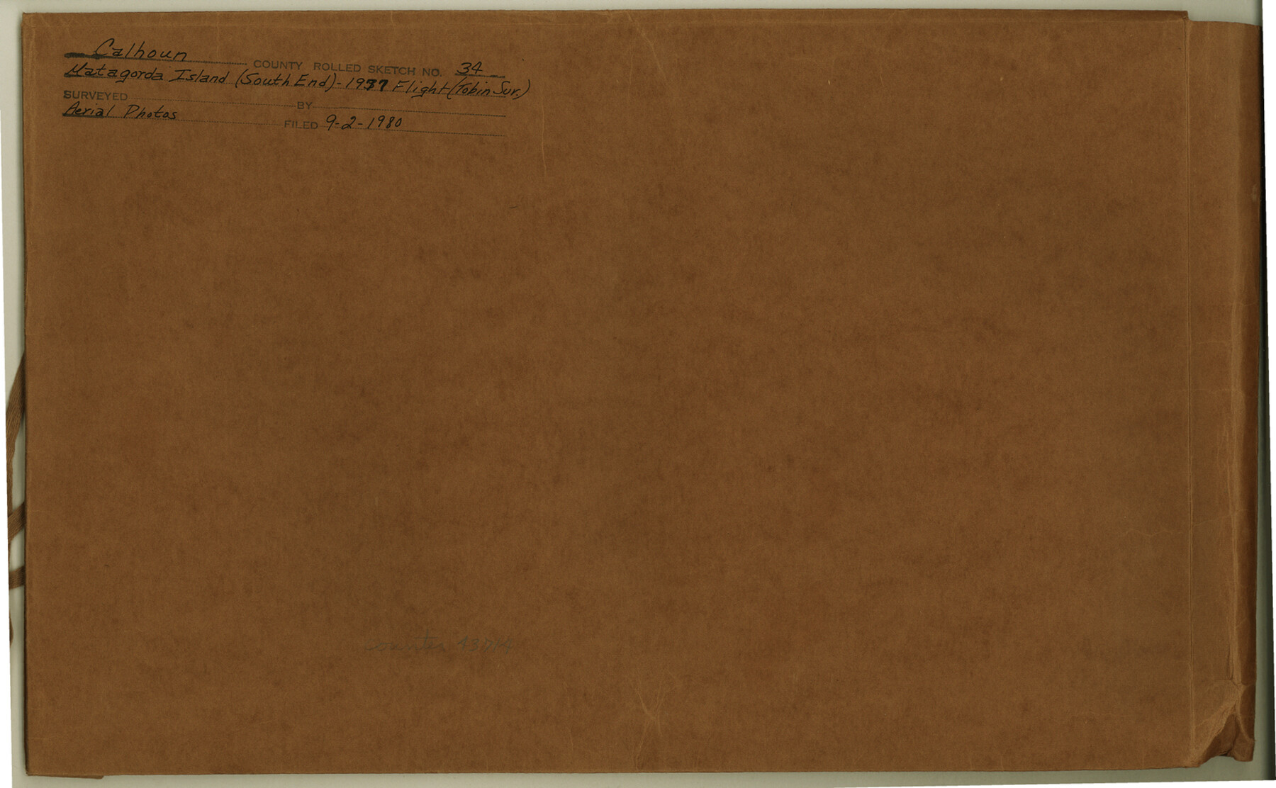 43714, Calhoun County Rolled Sketch 34, General Map Collection