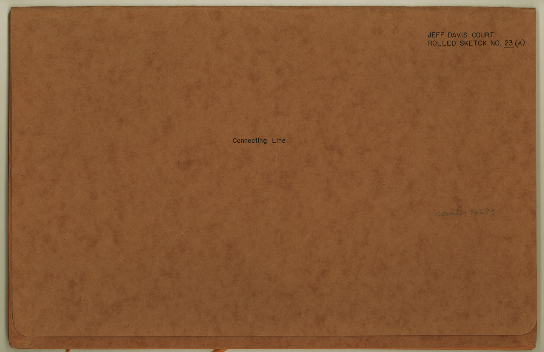 46293, Jeff Davis County Rolled Sketch 23A, General Map Collection