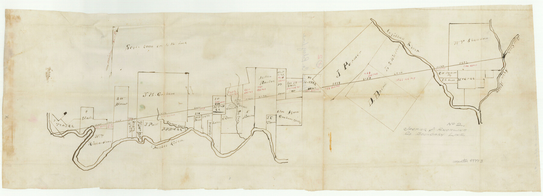 49773, Angelina County Boundary File 2, General Map Collection