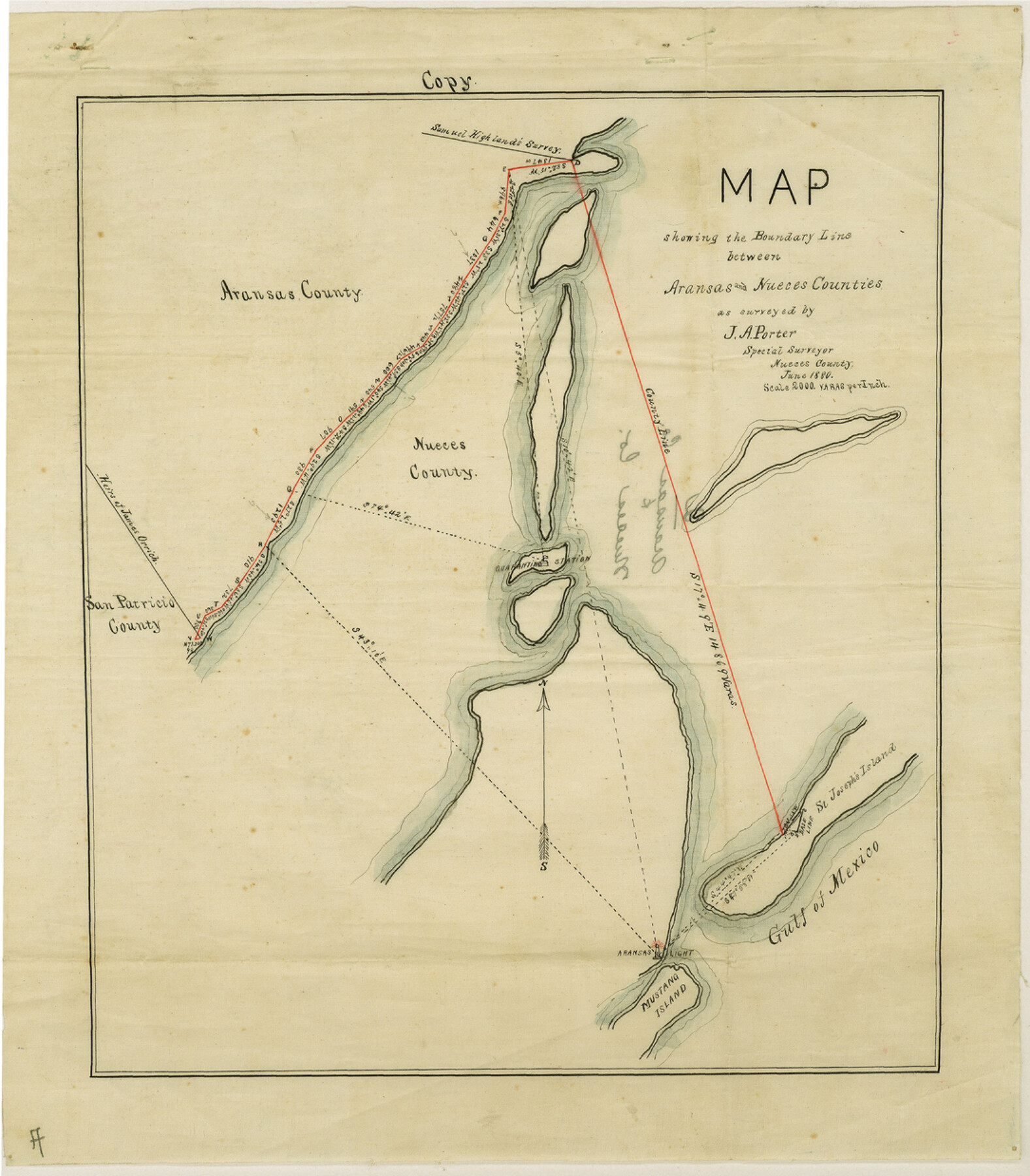 49781, Aransas County Boundary File 2, General Map Collection