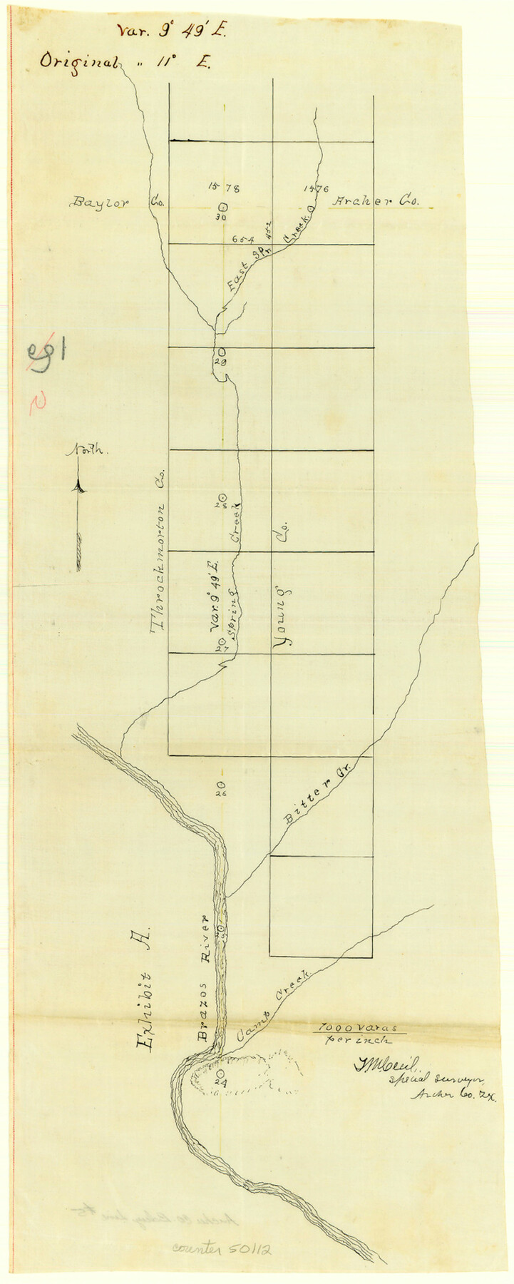 50112, Archer County Boundary File 5, General Map Collection