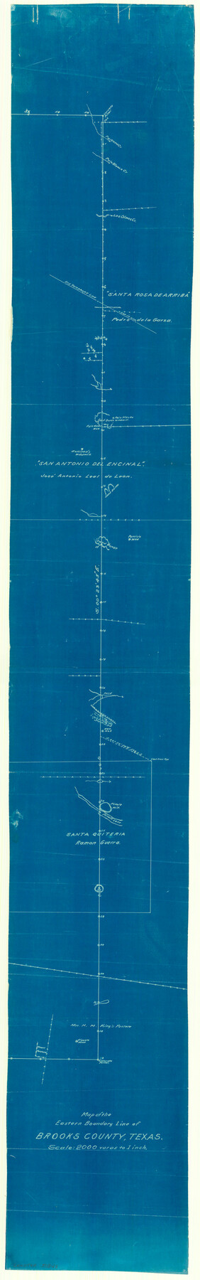 50843, Brooks County Boundary File 3, General Map Collection