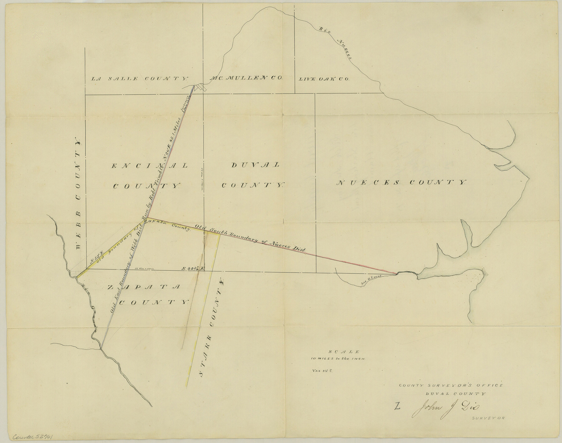52761, Duval County Boundary File 3l, General Map Collection