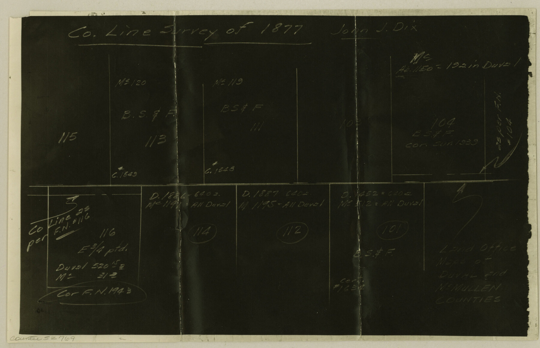 52769, Duval County Boundary File 5, General Map Collection