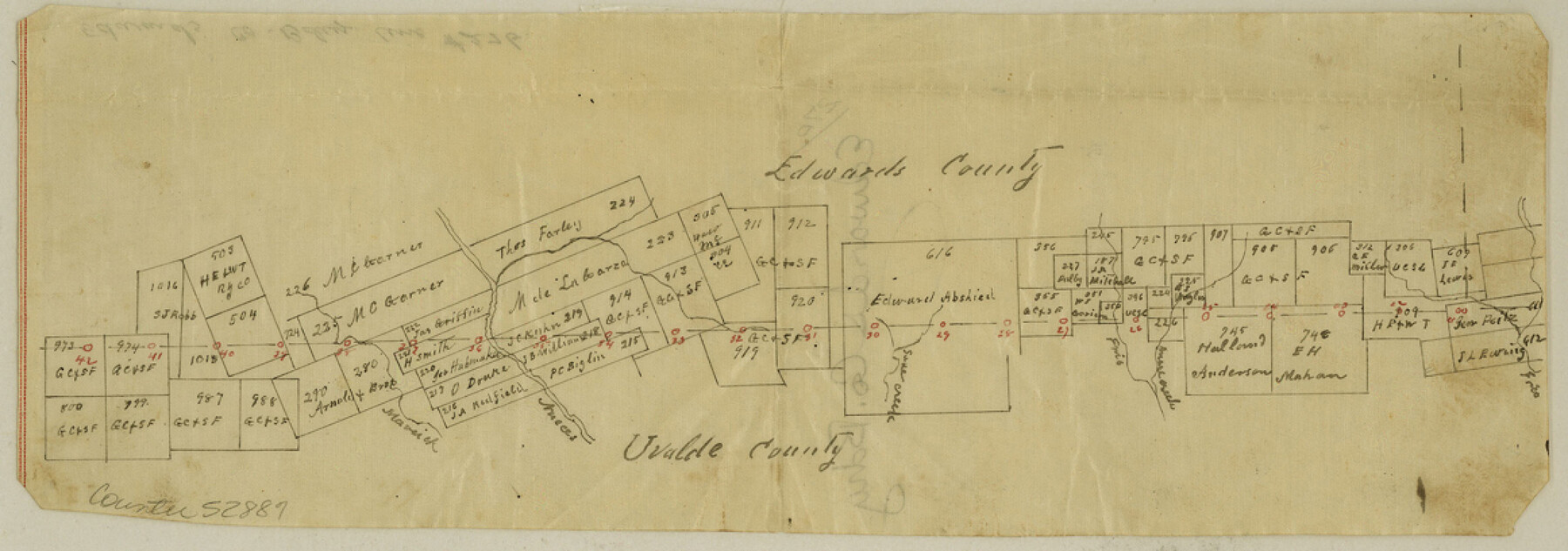 52887, Edwards County Boundary File 27b, General Map Collection