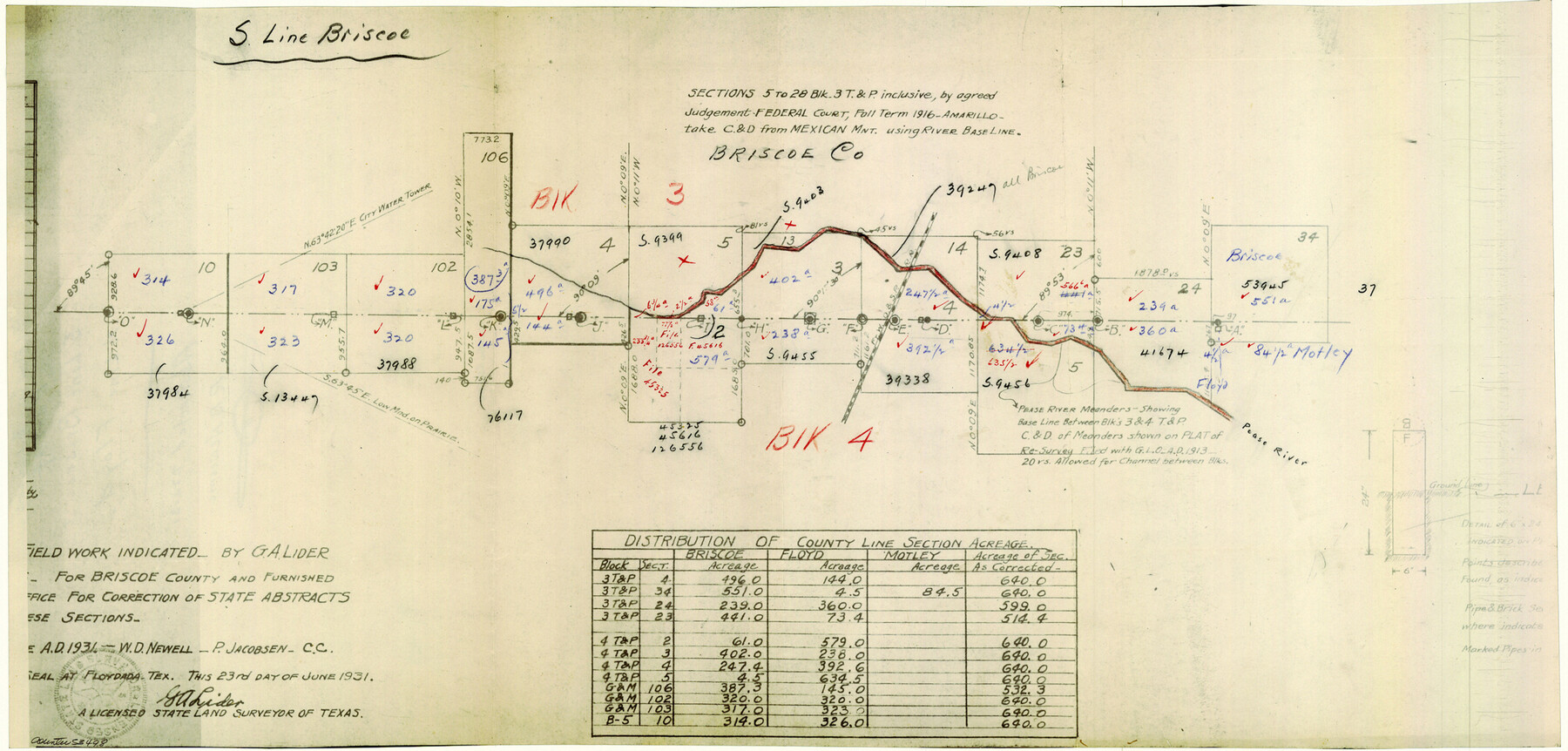 53498, Floyd County Boundary File 4b, General Map Collection