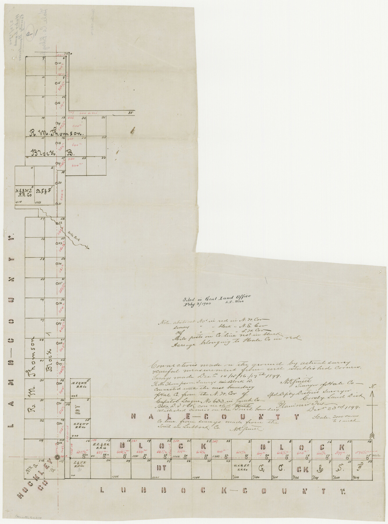 54075, Hale County Boundary File 7, General Map Collection