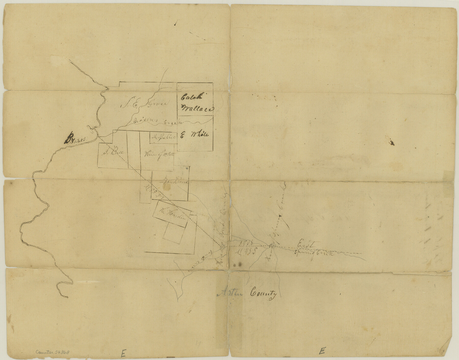 54368, Harris County Boundary File 39 (22), General Map Collection