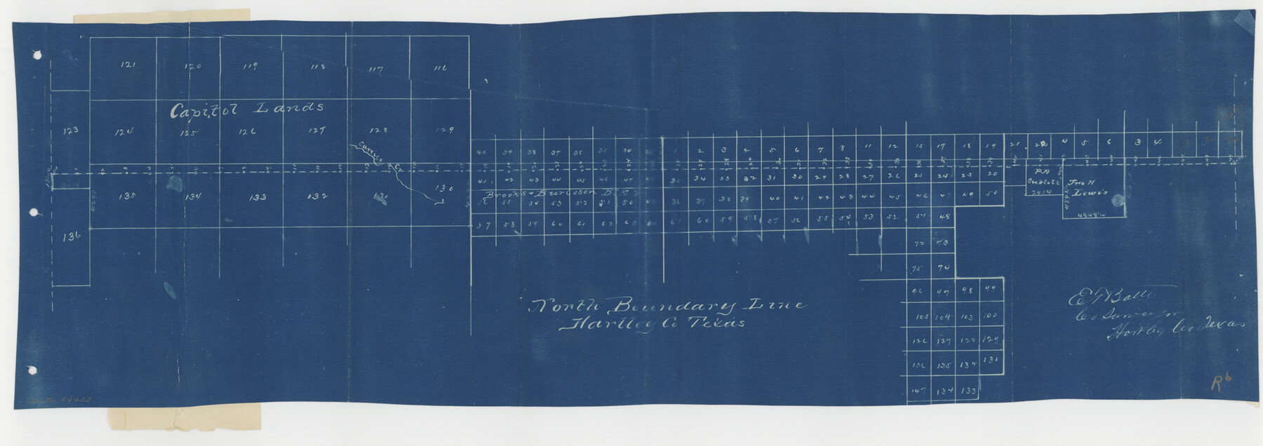 54453, Hartley County Boundary File 2, General Map Collection