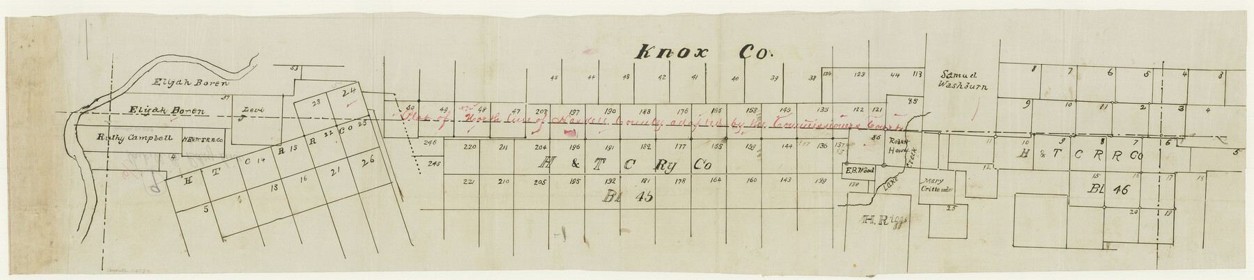 54582, Haskell County Boundary File 6, General Map Collection