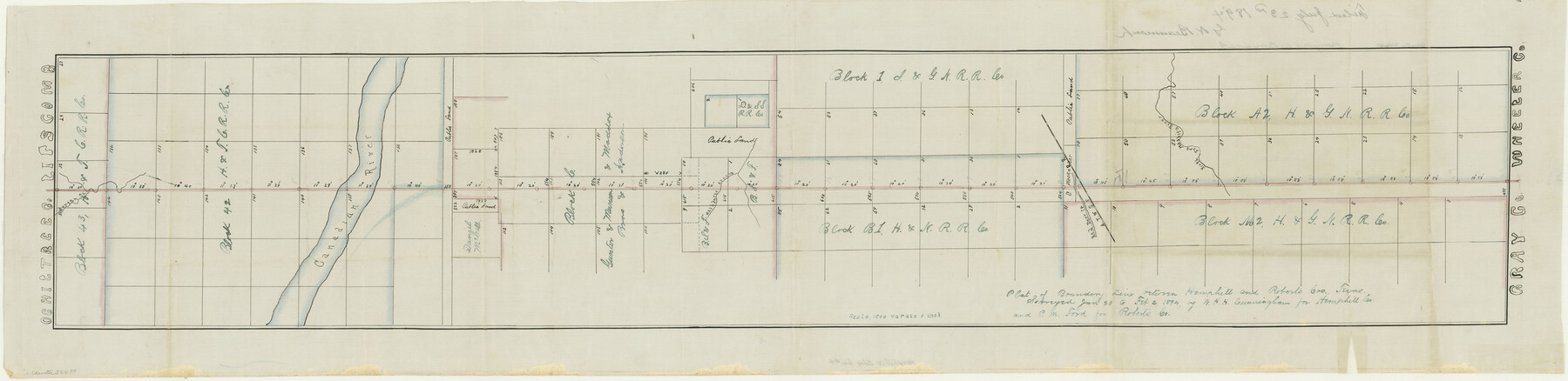 54639, Hemphill County Boundary File 4, General Map Collection