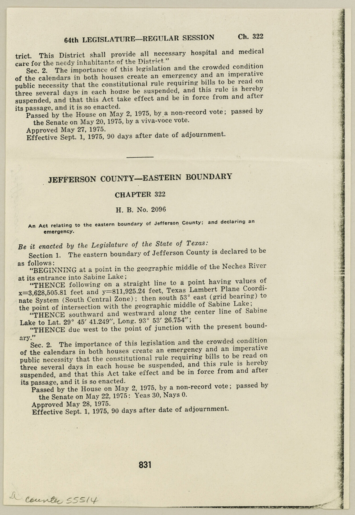 55514, Jefferson County Boundary File 1, General Map Collection