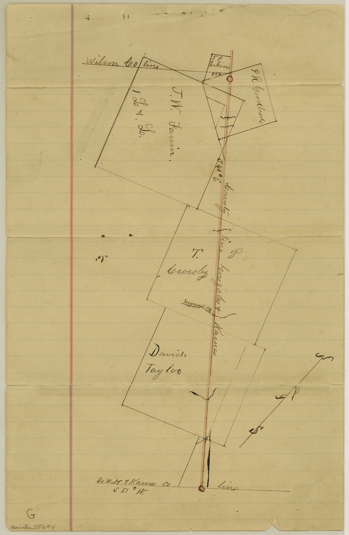 55694, Karnes County Boundary File 3, General Map Collection