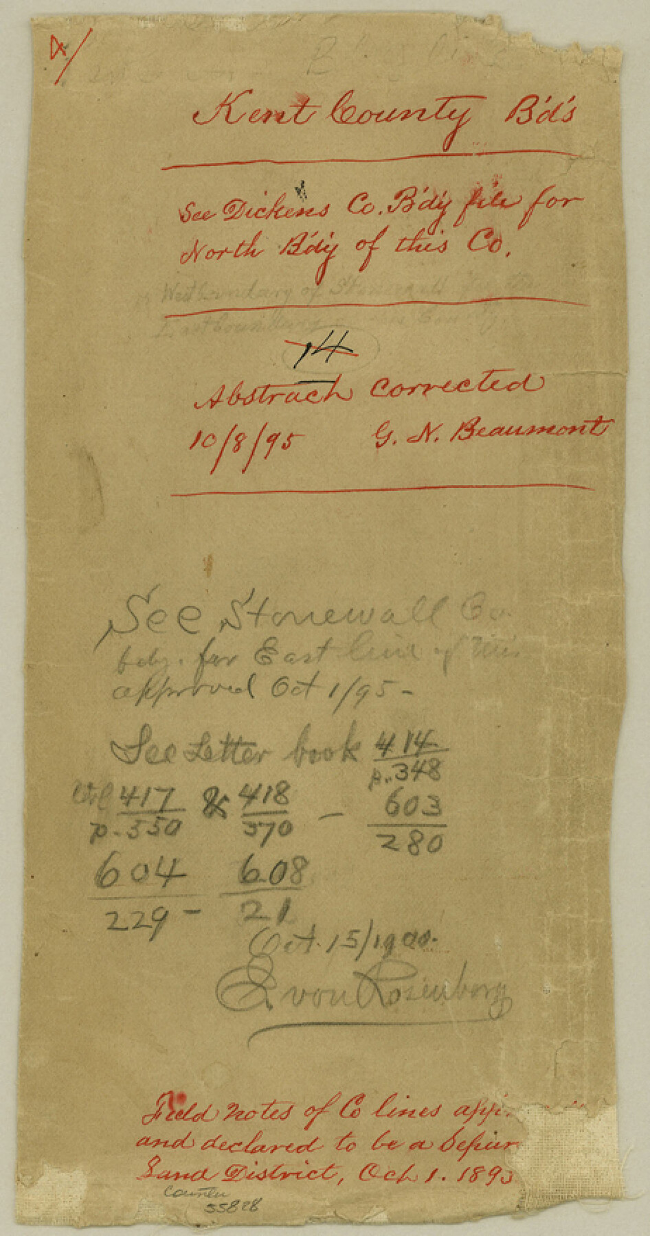 55828, Kent County Boundary File 4, General Map Collection