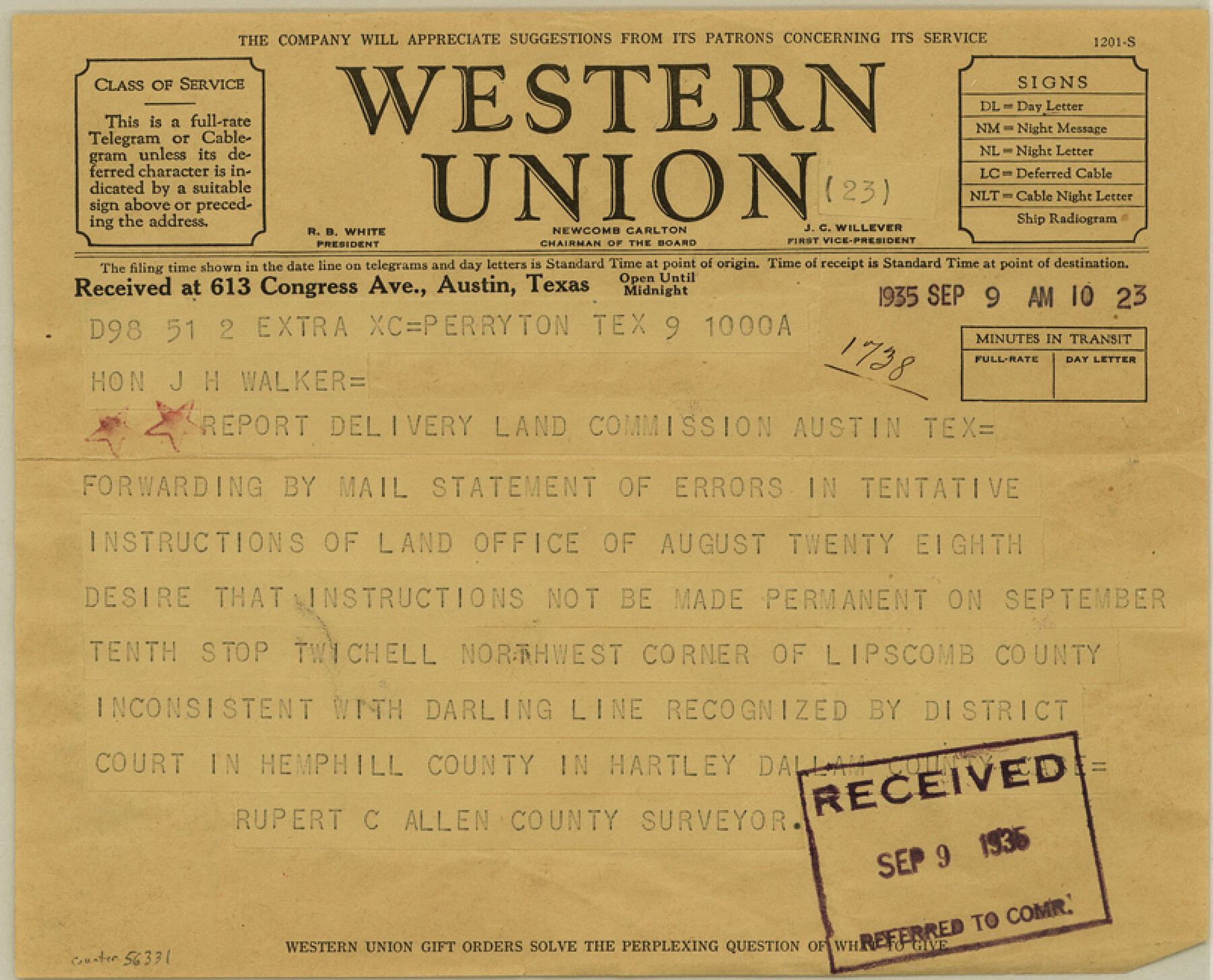 56331, Lipscomb County Boundary File 7, General Map Collection