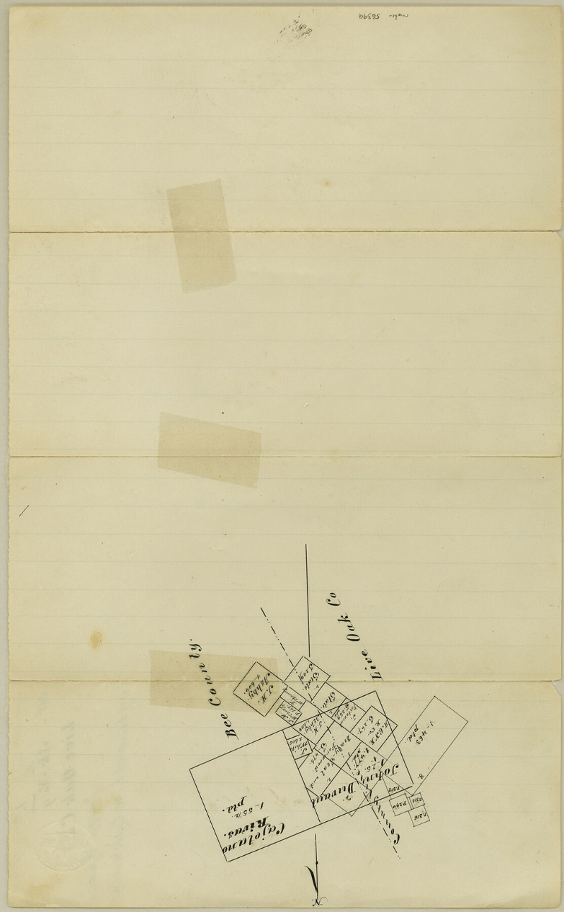 56399, Live Oak County Boundary File 9, General Map Collection