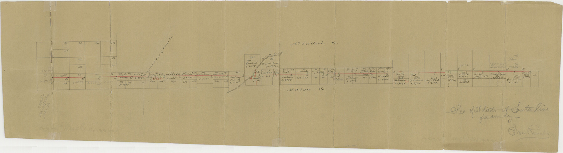 56906, McCulloch County Boundary File 1, General Map Collection