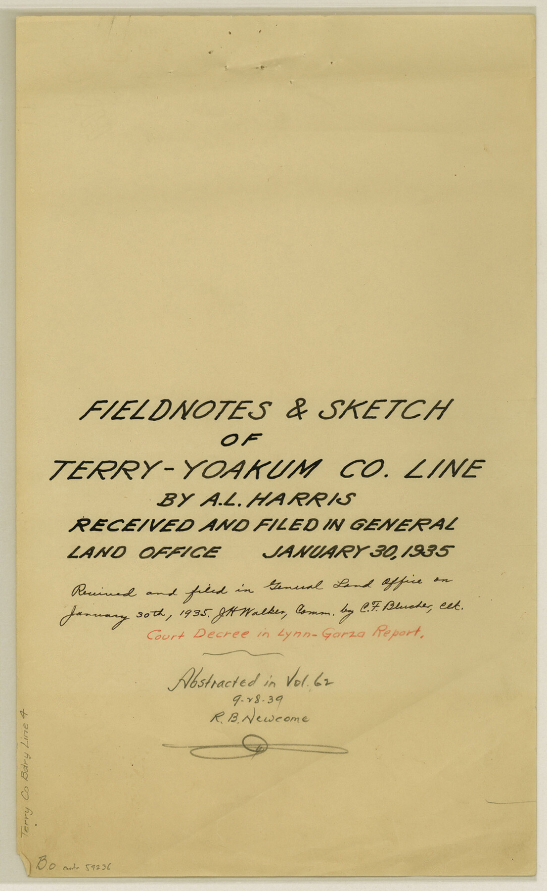 59236, Terry County Boundary File 4, General Map Collection