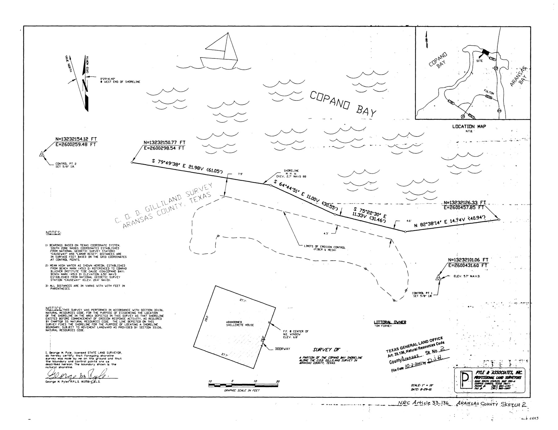 61643, Aransas County NRC Article 33.136 Sketch 2, General Map Collection