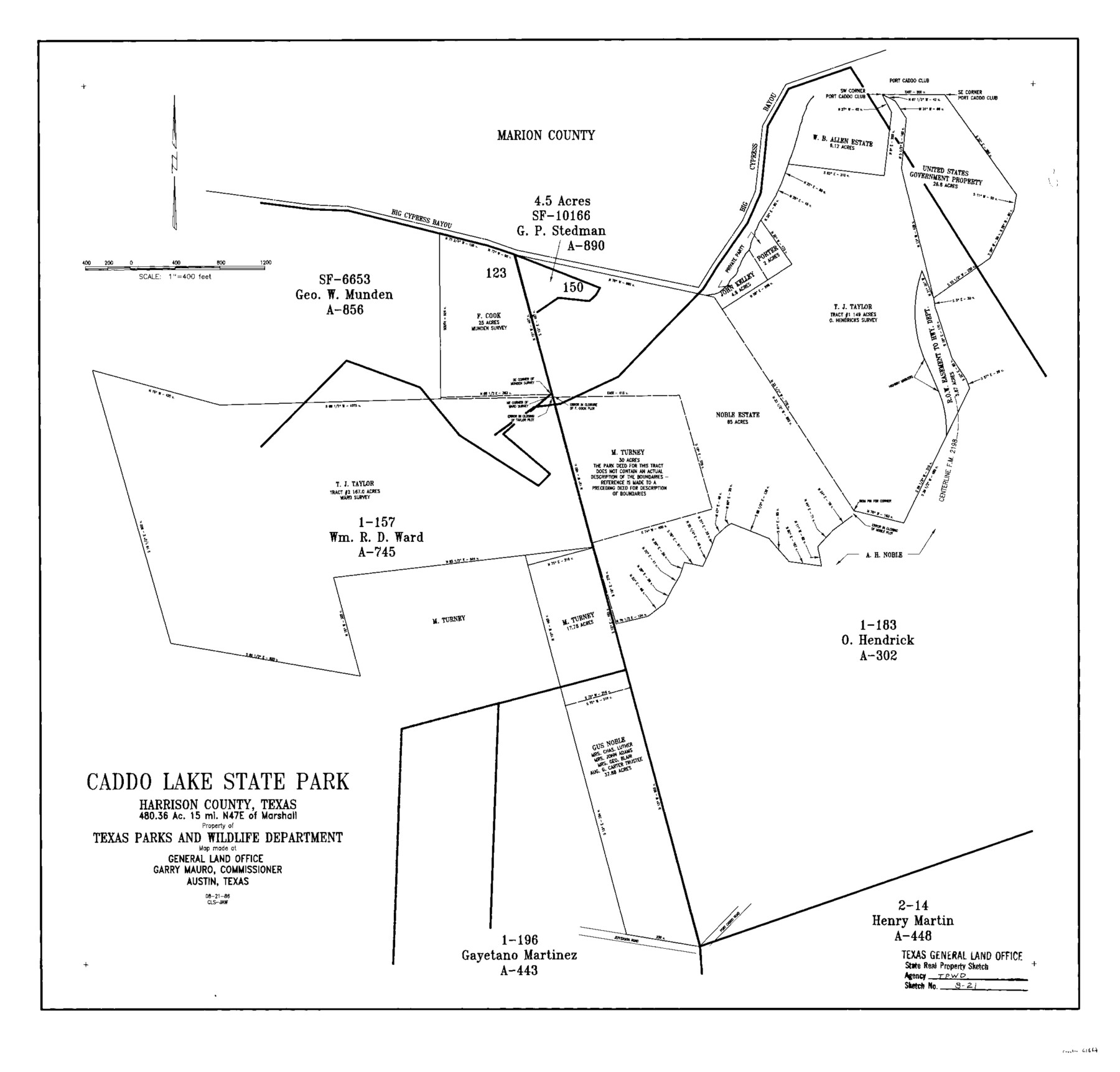 61667, Harrison County State Real Property Sketch 2, General Map Collection