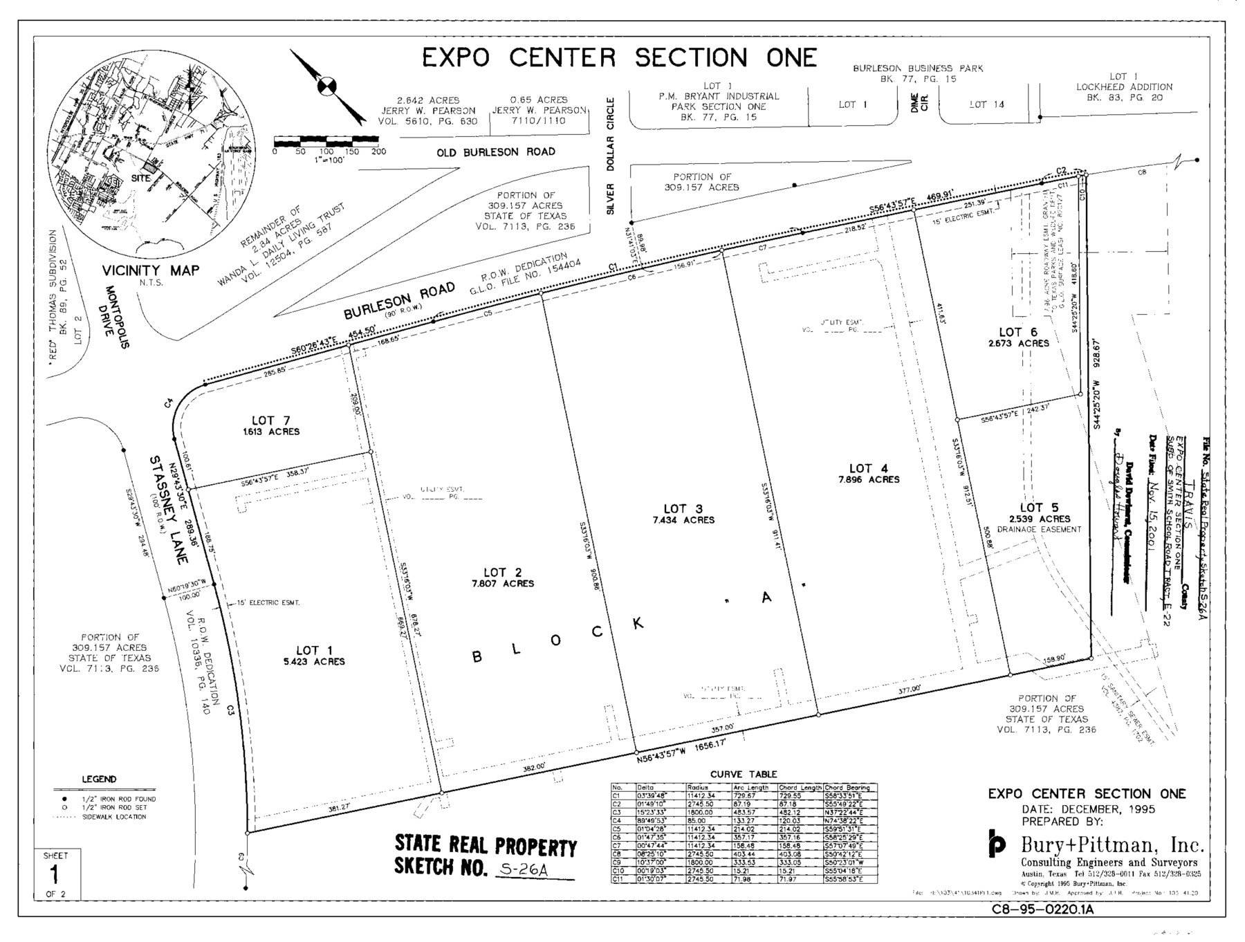 61672, Travis County State Real Property Sketch 14, General Map Collection