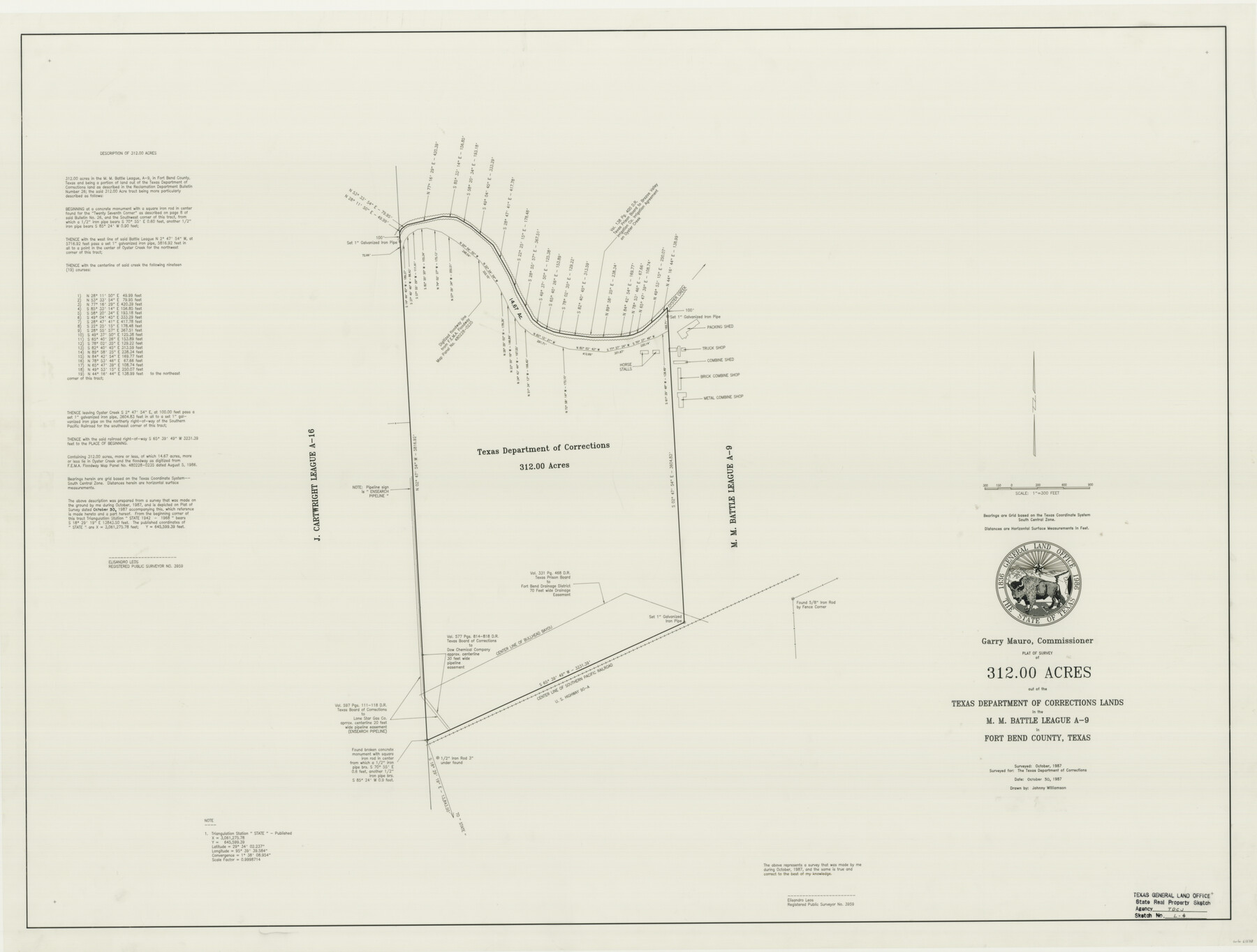 61678, Fort Bend County State Real Property Sketch 4, General Map Collection