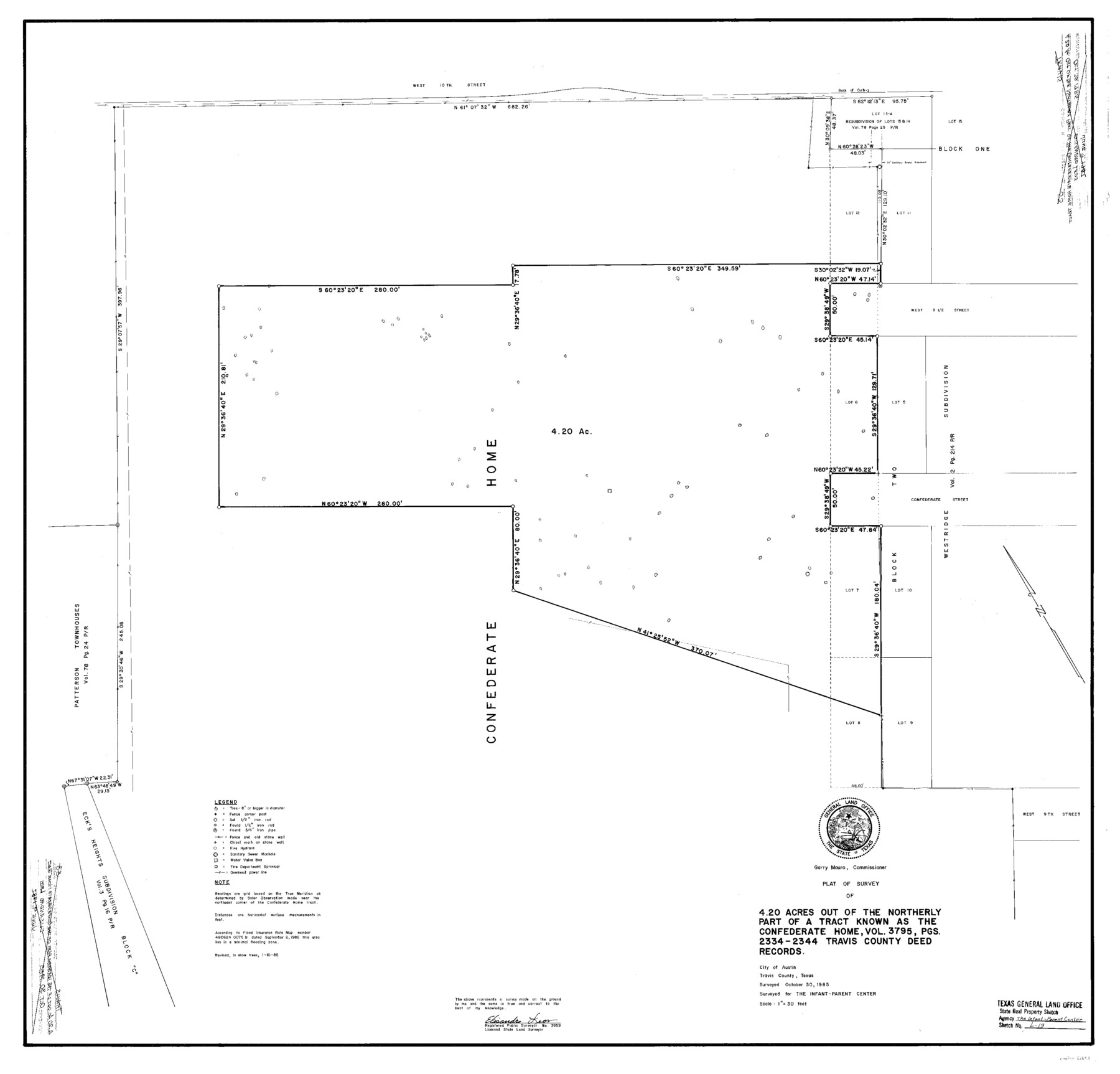 61693, Travis County State Real Property Sketch 2, General Map Collection