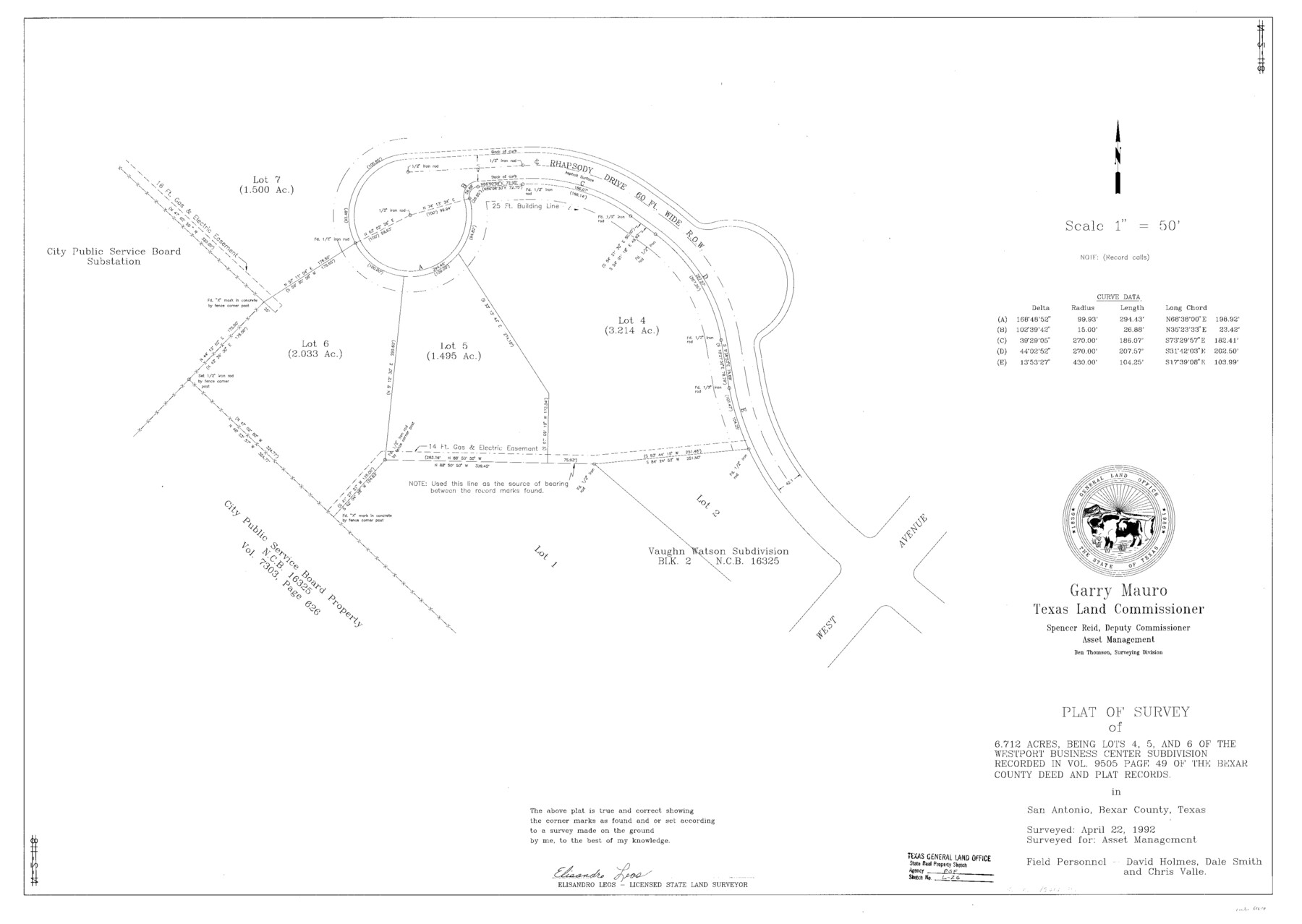 61698, Bexar County State Real Property Sketch 1, General Map Collection