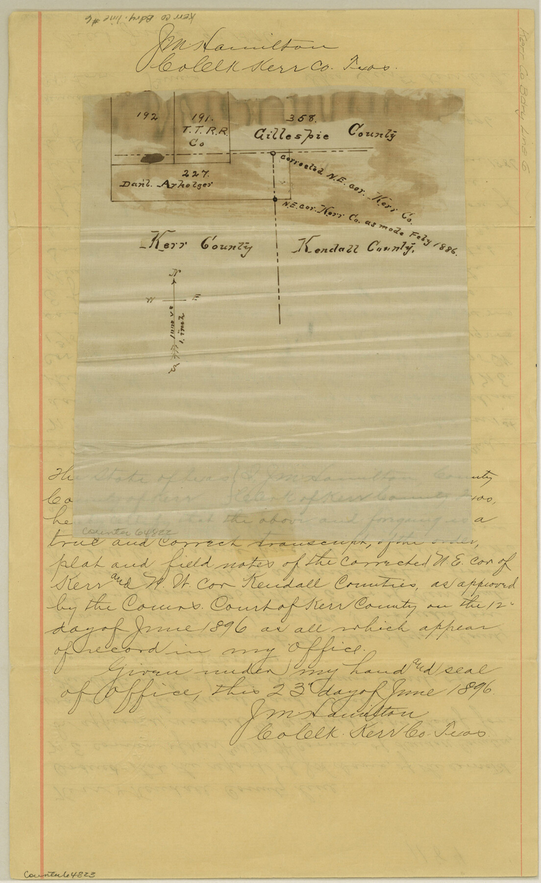 64822, Kerr County Boundary File 6, General Map Collection