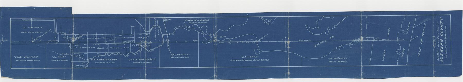 64979, Kleberg County Boundary File 2c, General Map Collection