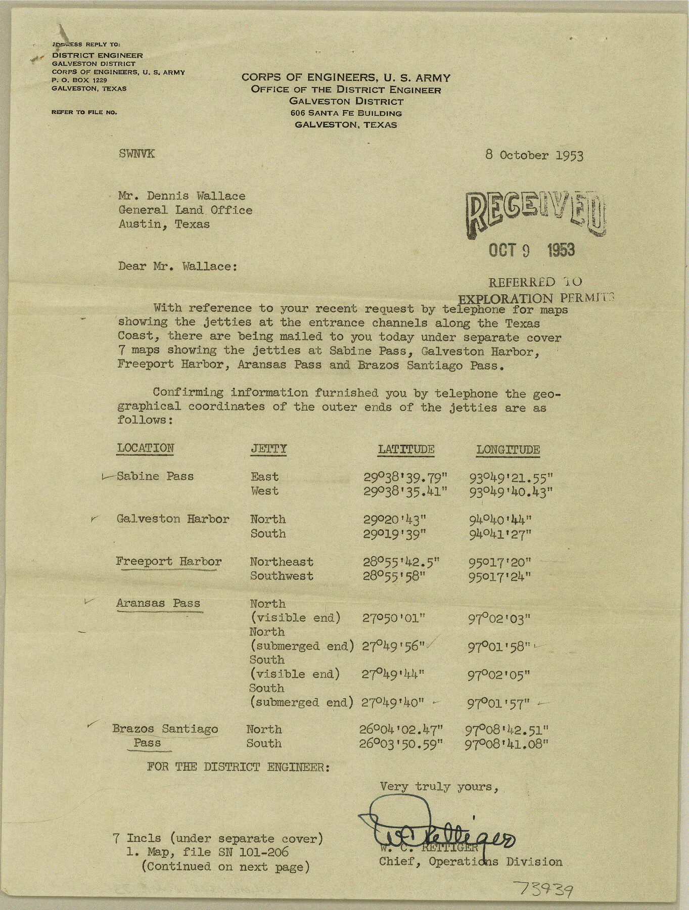 73939, Current Miscellaneous File 33, General Map Collection