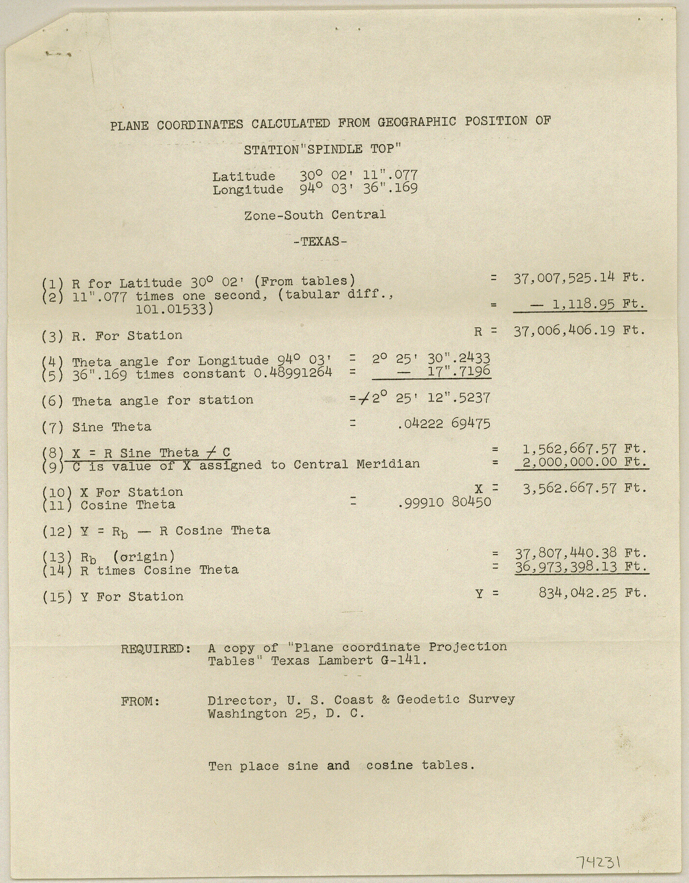 74231, Current Miscellaneous File 84, General Map Collection