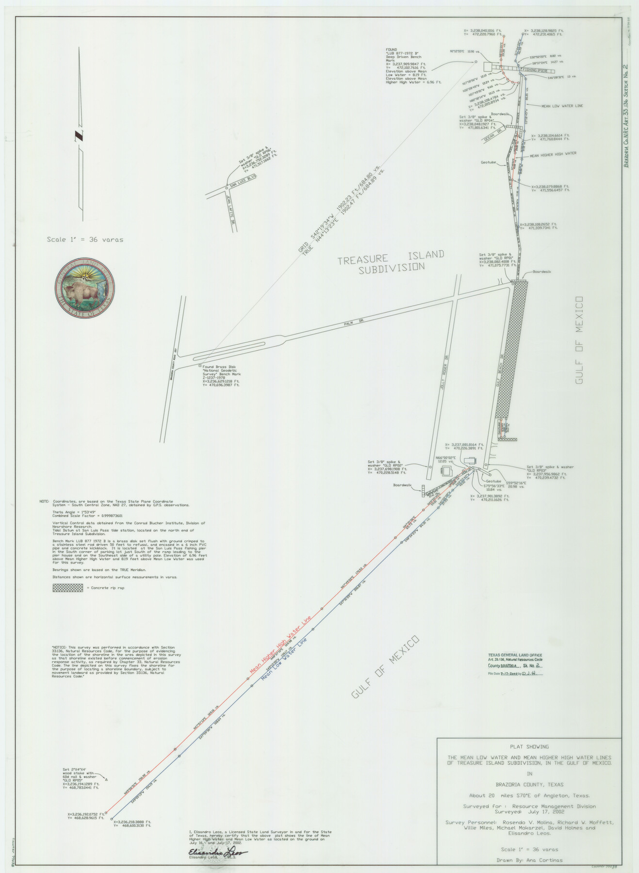 77038, Brazoria County NRC Article 33.136 Sketch 2, General Map Collection