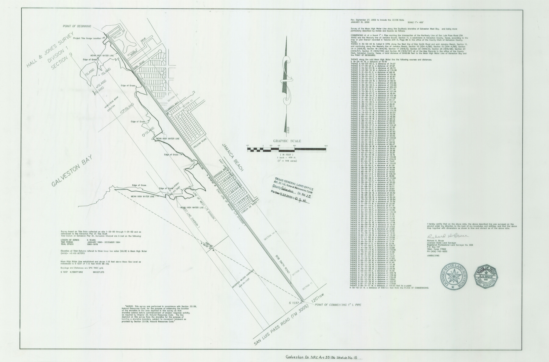 77046, Galveston County NRC Article 33.136 Sketch 15, General Map Collection