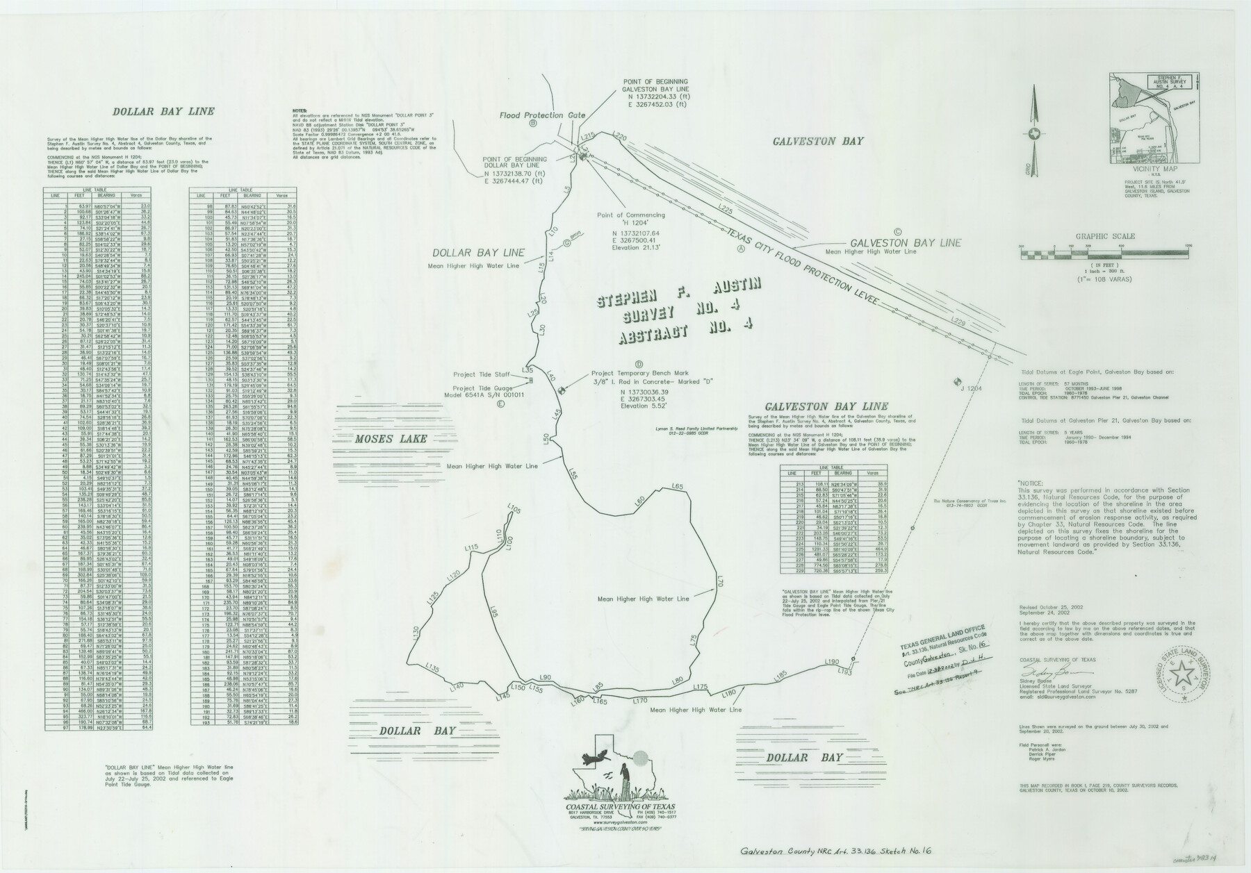 78314, Galveston County NRC Article 33.136 Sketch 16, General Map Collection