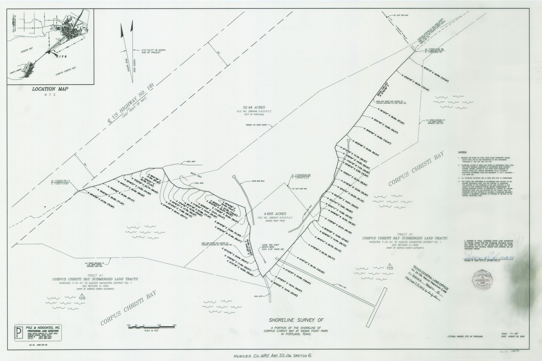 78658, Nueces County NRC Article 33.136 Sketch 6, General Map Collection