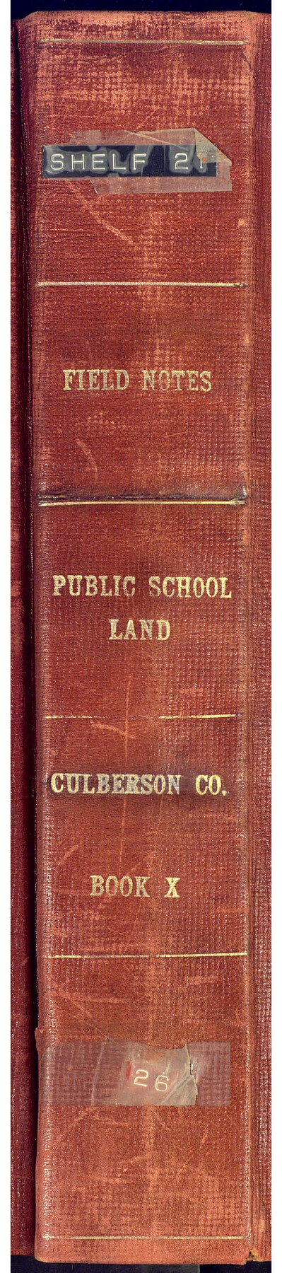 81667, PSL Field Notes for Blocks 60, 61, 62, 83, 84, 85, 88, 89, 90, 91, 92, and 93 in Culberson County, General Map Collection