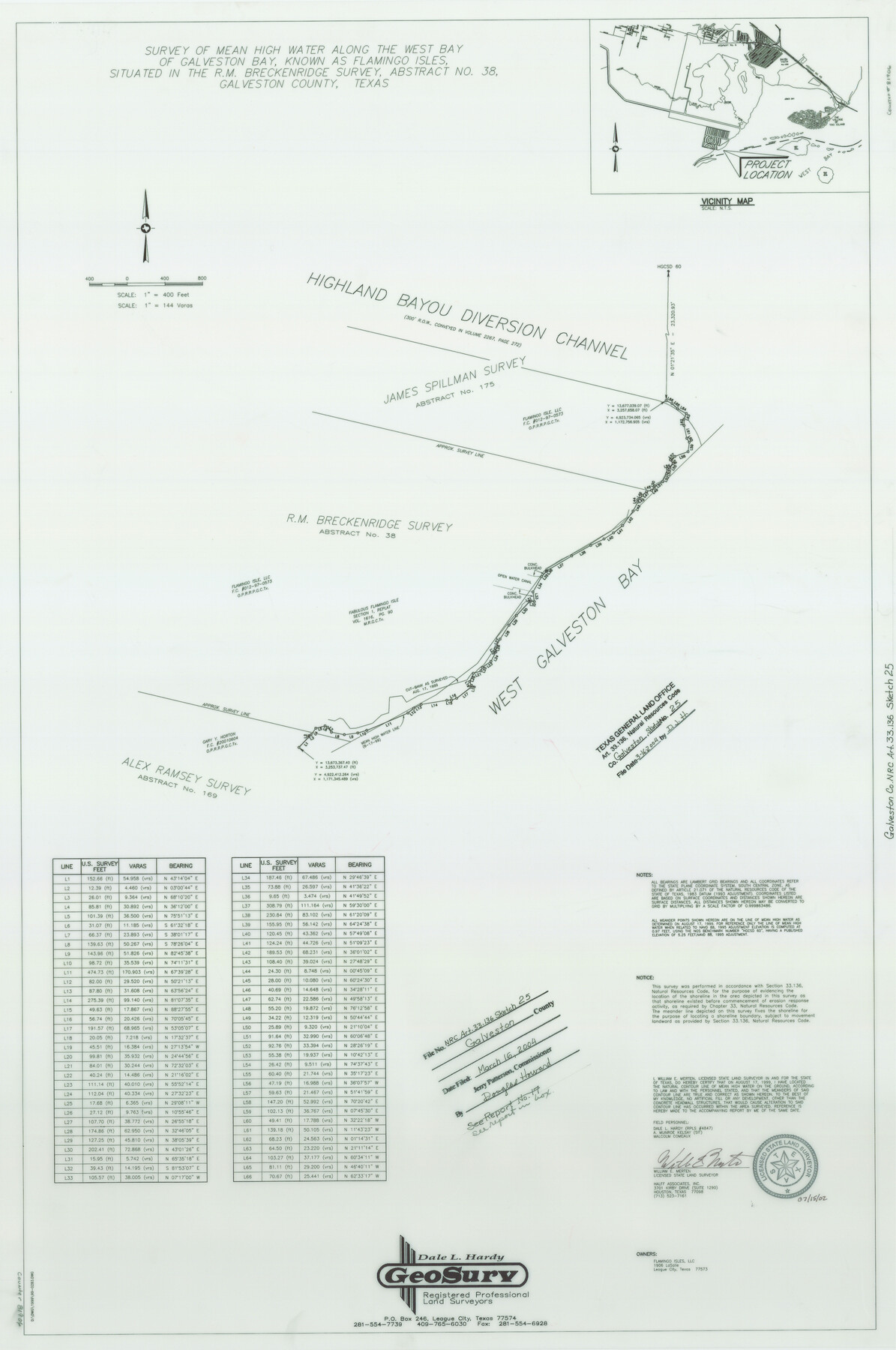 81906, Galveston County NRC Article 33.136 Sketch 25, General Map Collection