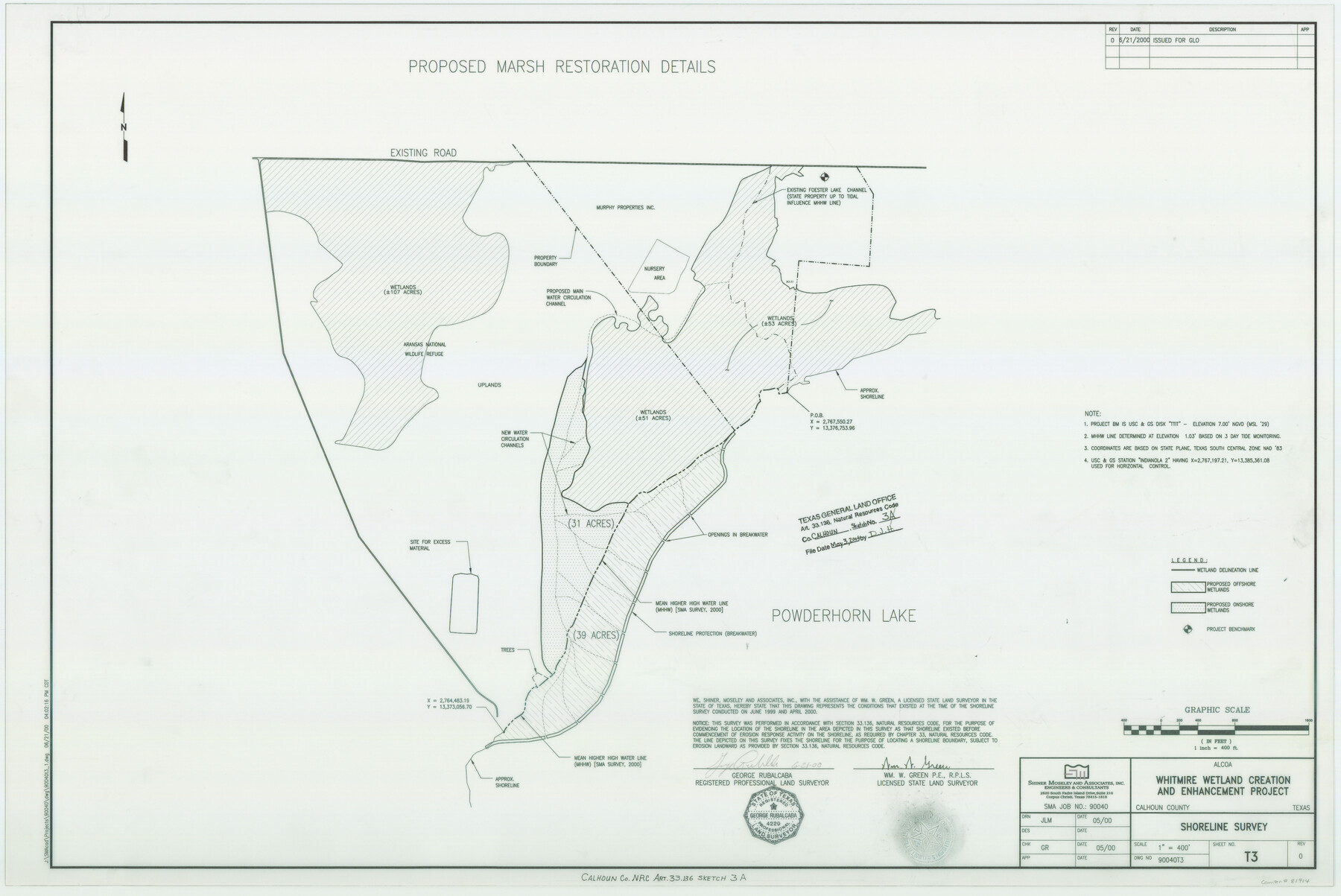 81914, Calhoun County NRC Article 33.136 Sketch 3, General Map Collection