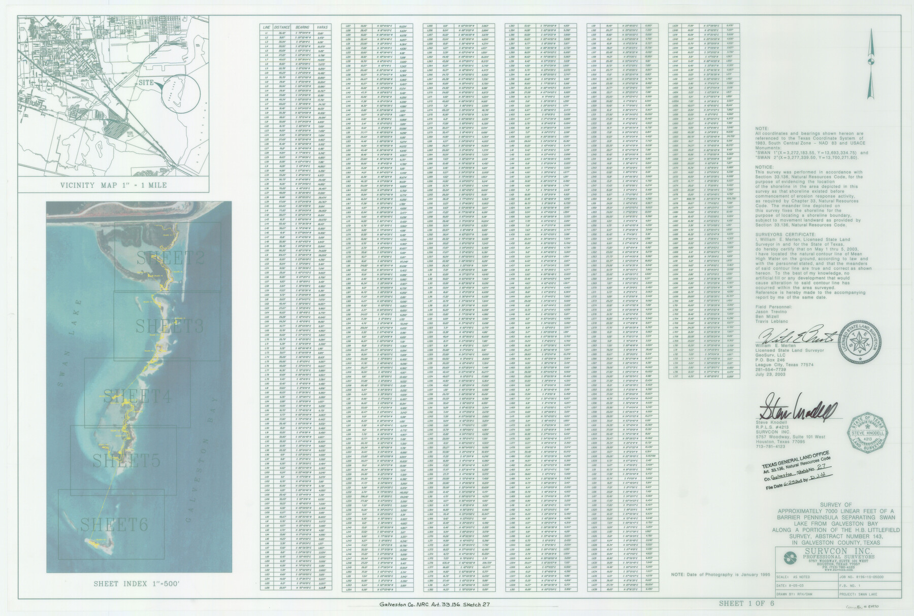 81970, Galveston County NRC Article 33.136 Sketch 27, General Map Collection