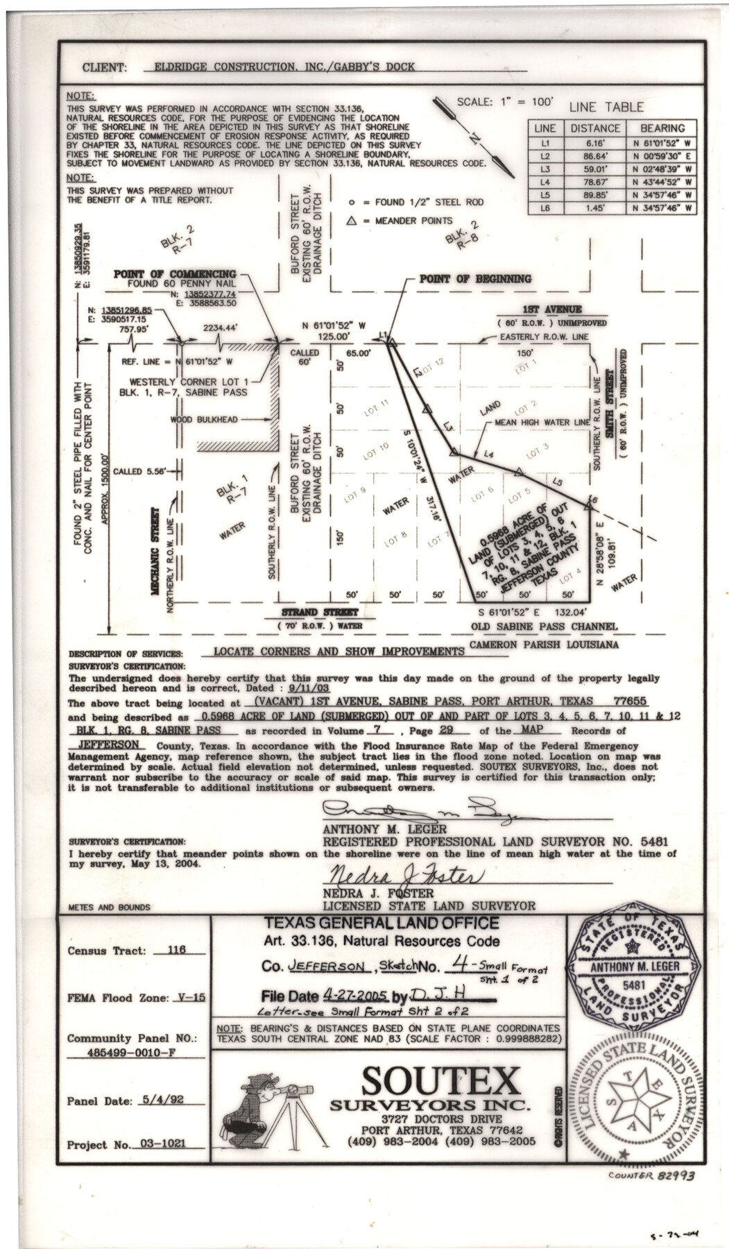 82993, Jefferson County NRC Article 33.136 Sketch 4, General Map Collection