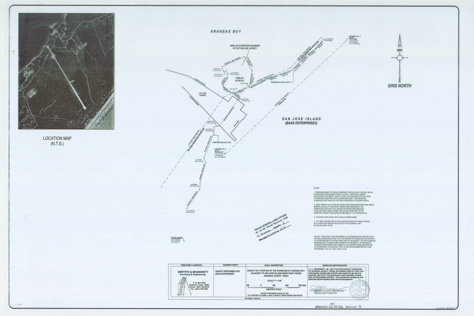 83353, Aransas County NRC Article 33.136 Sketch 4, General Map Collection