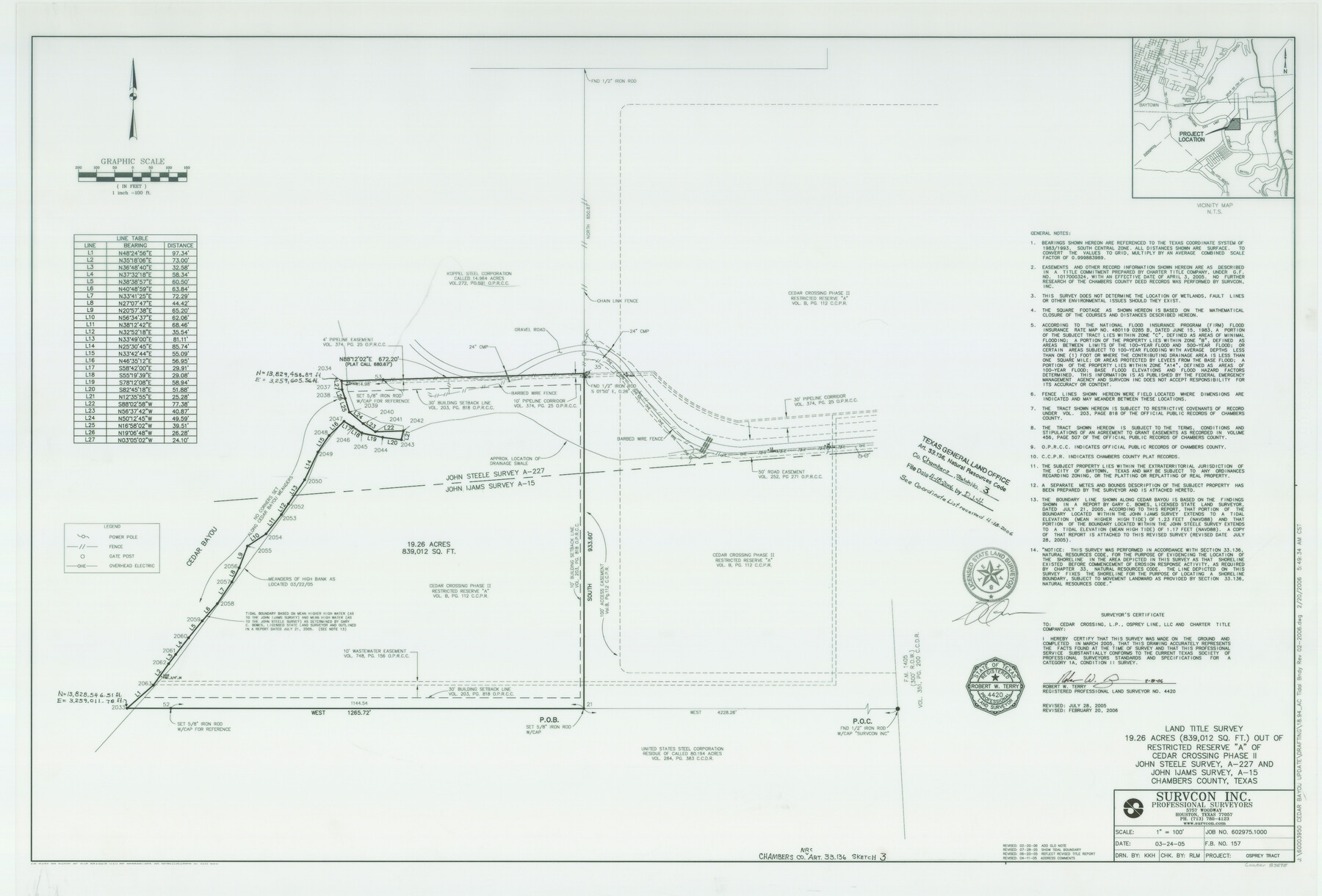 83595, Chambers County NRC Article 33.136 Sketch 3, General Map Collection