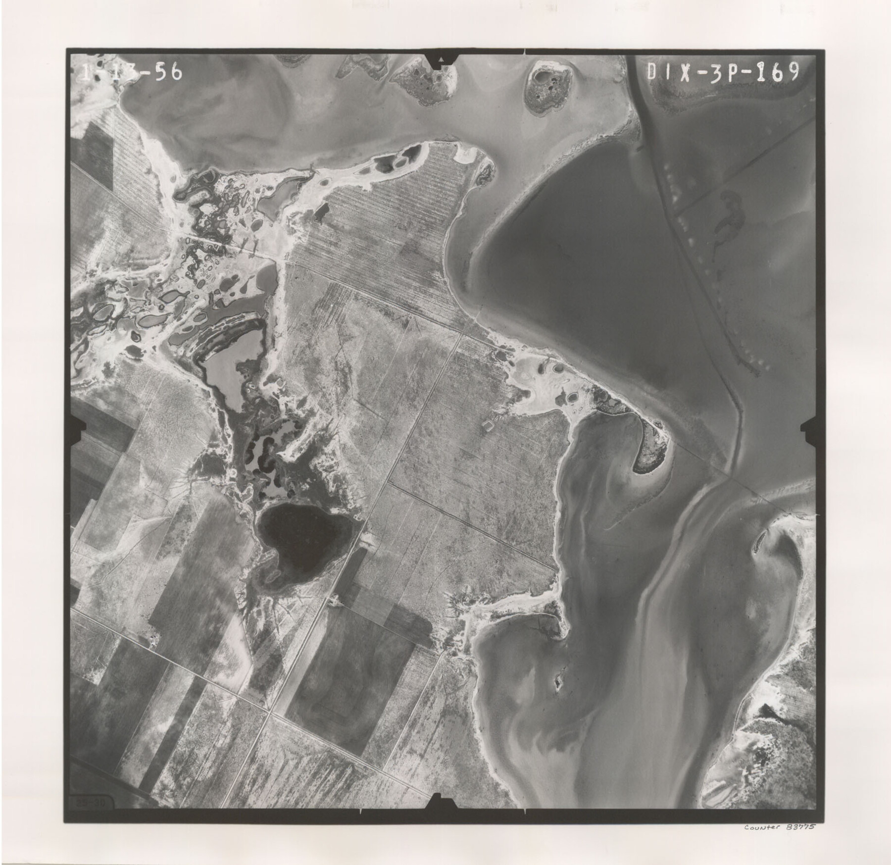 83775, Flight Mission No. DIX-3P, Frame 169, Aransas County, General Map Collection