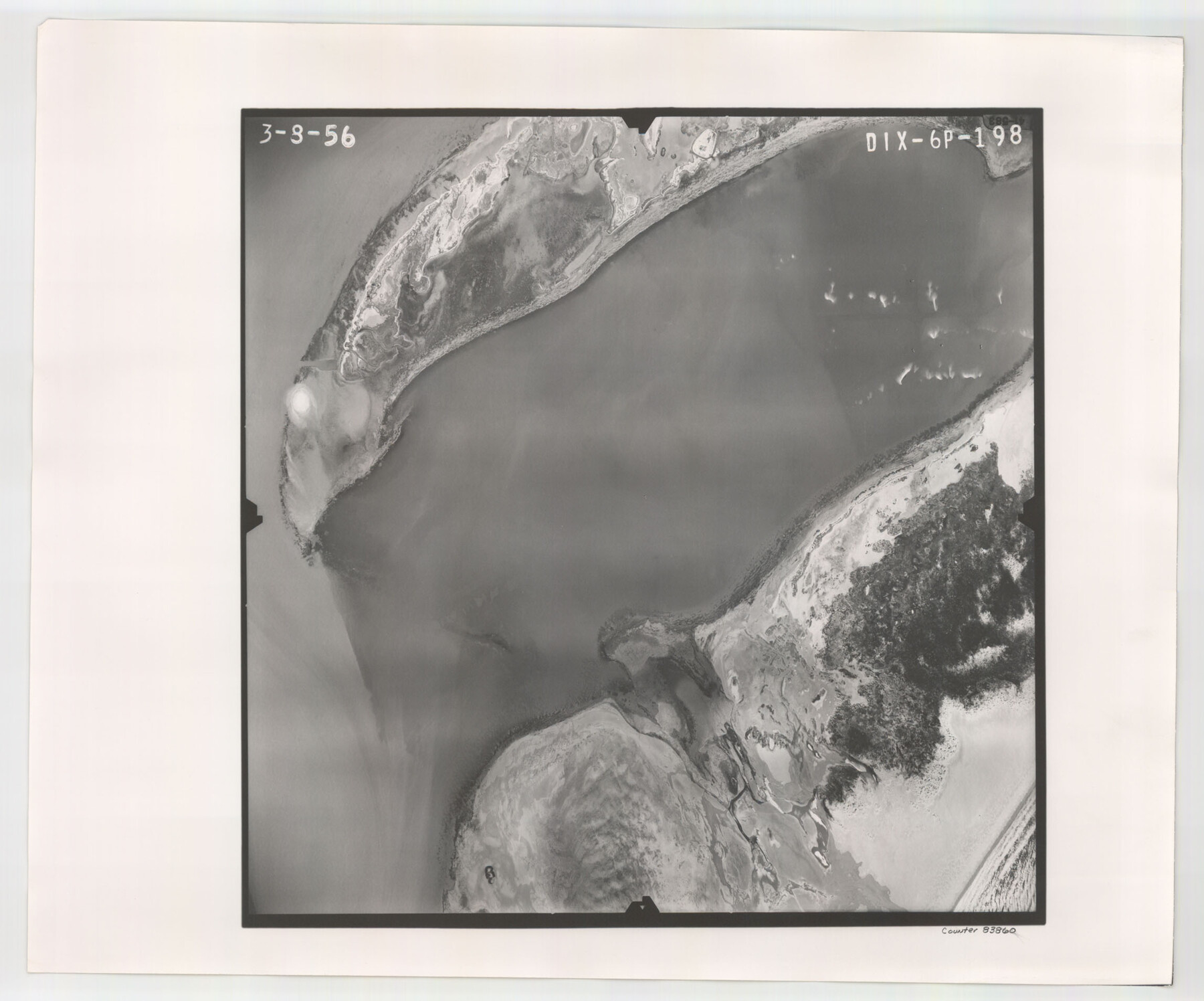 83860, Flight Mission No. DIX-6P, Frame 198, Aransas County, General Map Collection