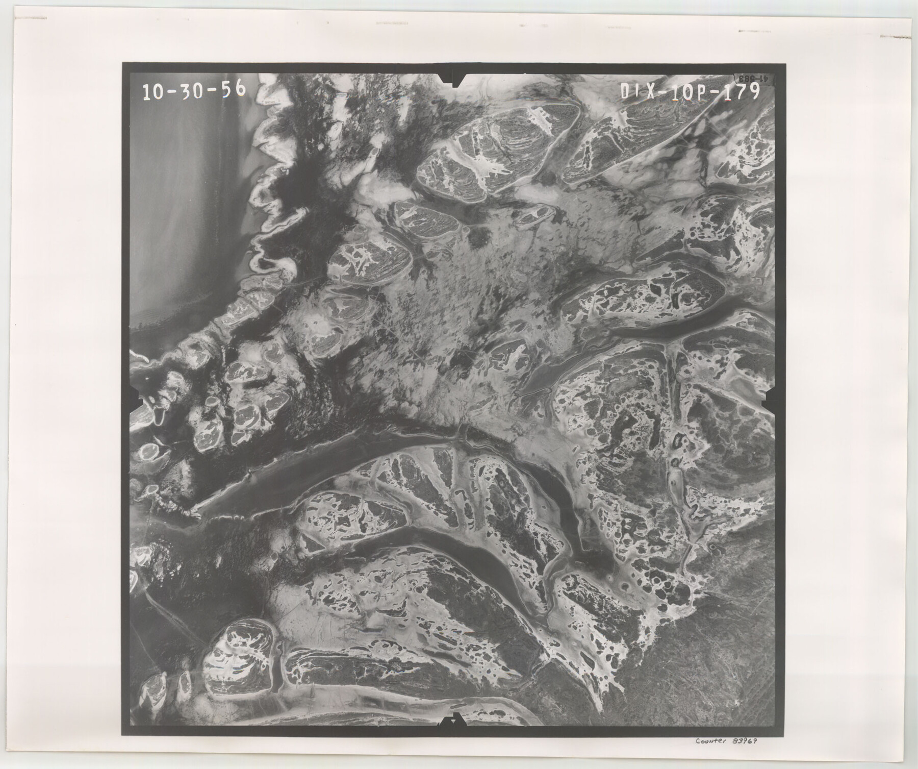 83969, Flight Mission No. DIX-10P, Frame 179, Aransas County, General Map Collection