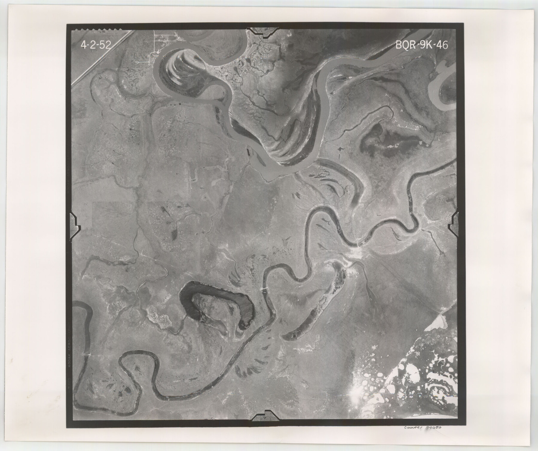 84050, Flight Mission No. BQR-9K, Frame 46, Brazoria County, General Map Collection