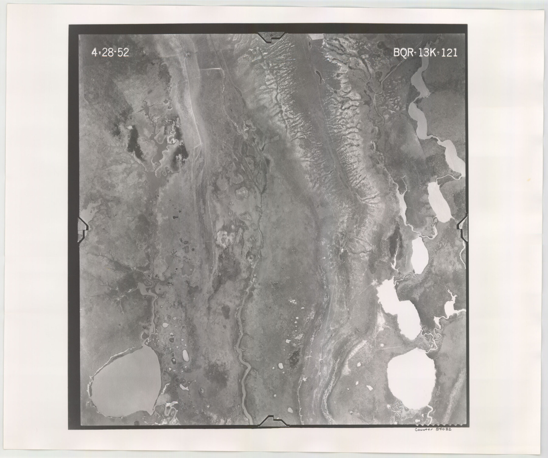 84082, Flight Mission No. BQR-13K, Frame 121, Brazoria County, General Map Collection