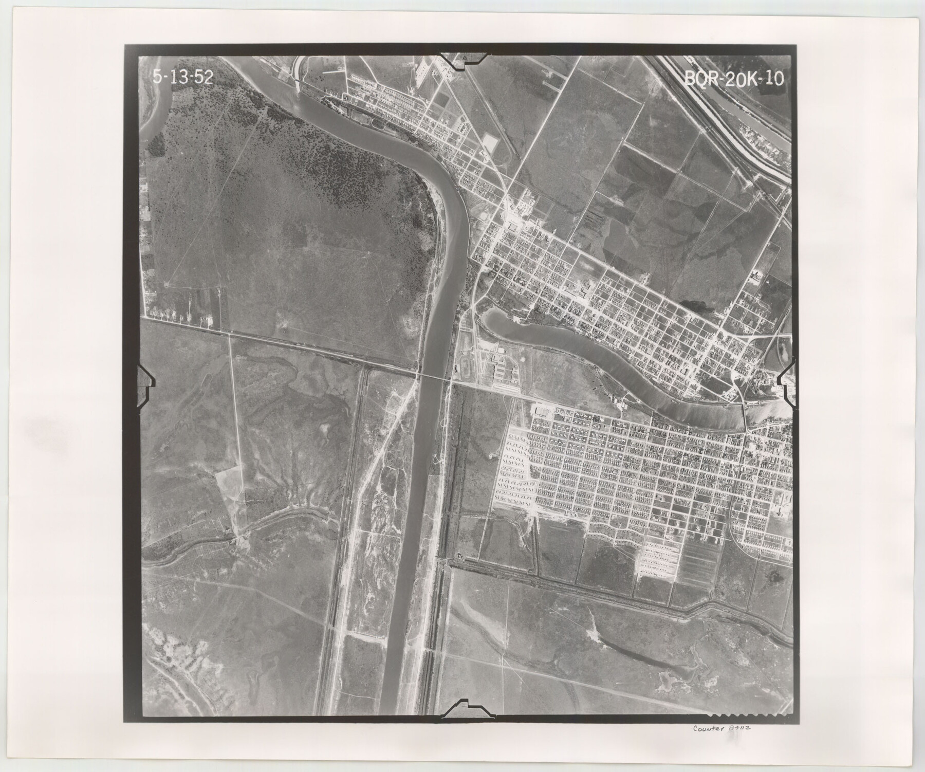 84112, Flight Mission No. BQR-20K, Frame 10, Brazoria County, General Map Collection